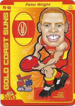 2017 Team Zone AFL Team - Footy Pop-Ups #PU-16b Peter Wright Front